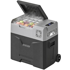 HOMCOM Car Refrigerator, Portable 12, 24V 50L Fridge Freezer