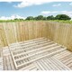 image 2 of 10 x 15 (3.0m x 4.6m) Pressure Treated Timber Base (C16 Graded Timber 45mm x 70mm)