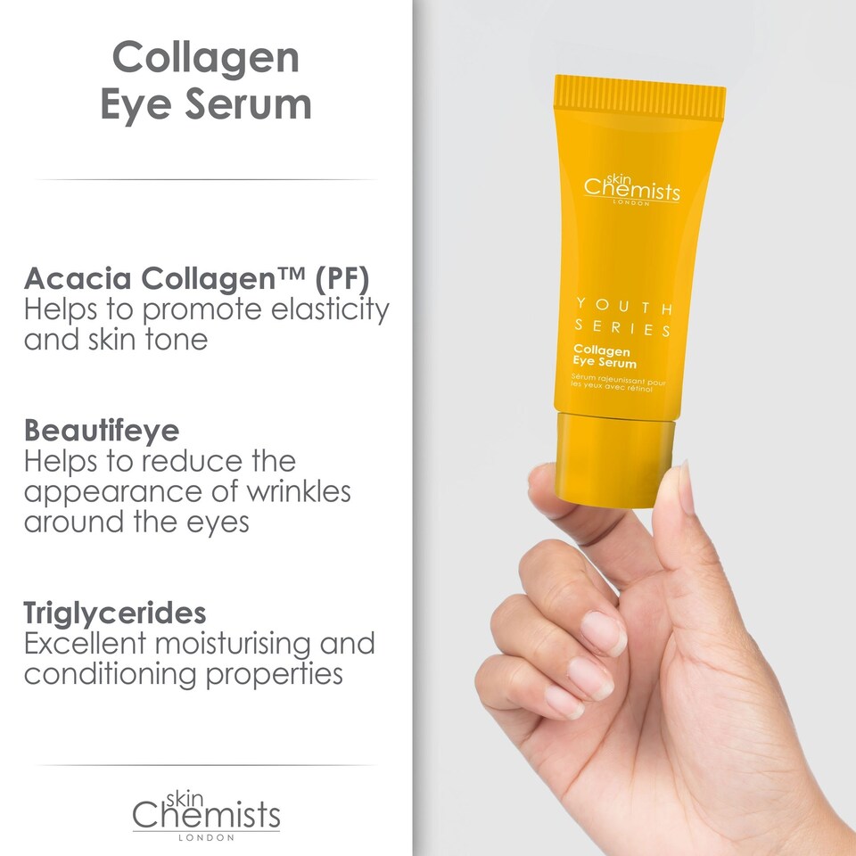 image 1 of skinChemists Youth Series 2% Collagen Eye Serum 15ml