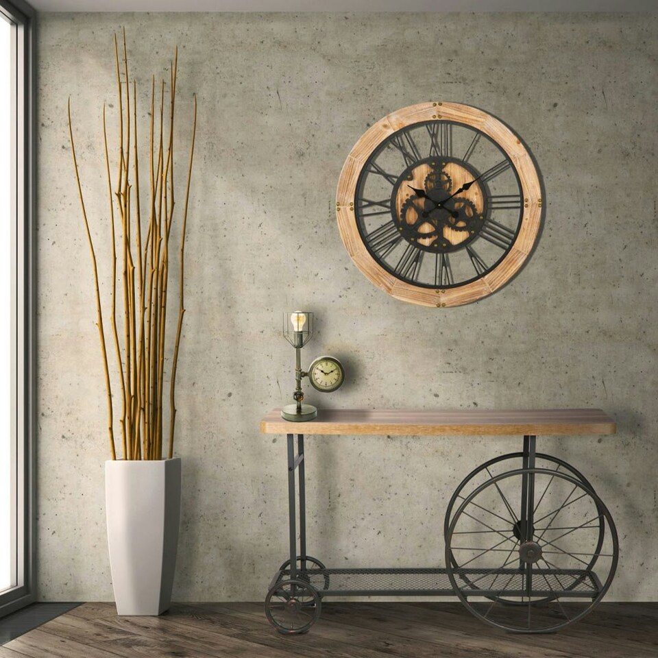 image 1 of Watter Industrial Creative Console / Hall Table Black