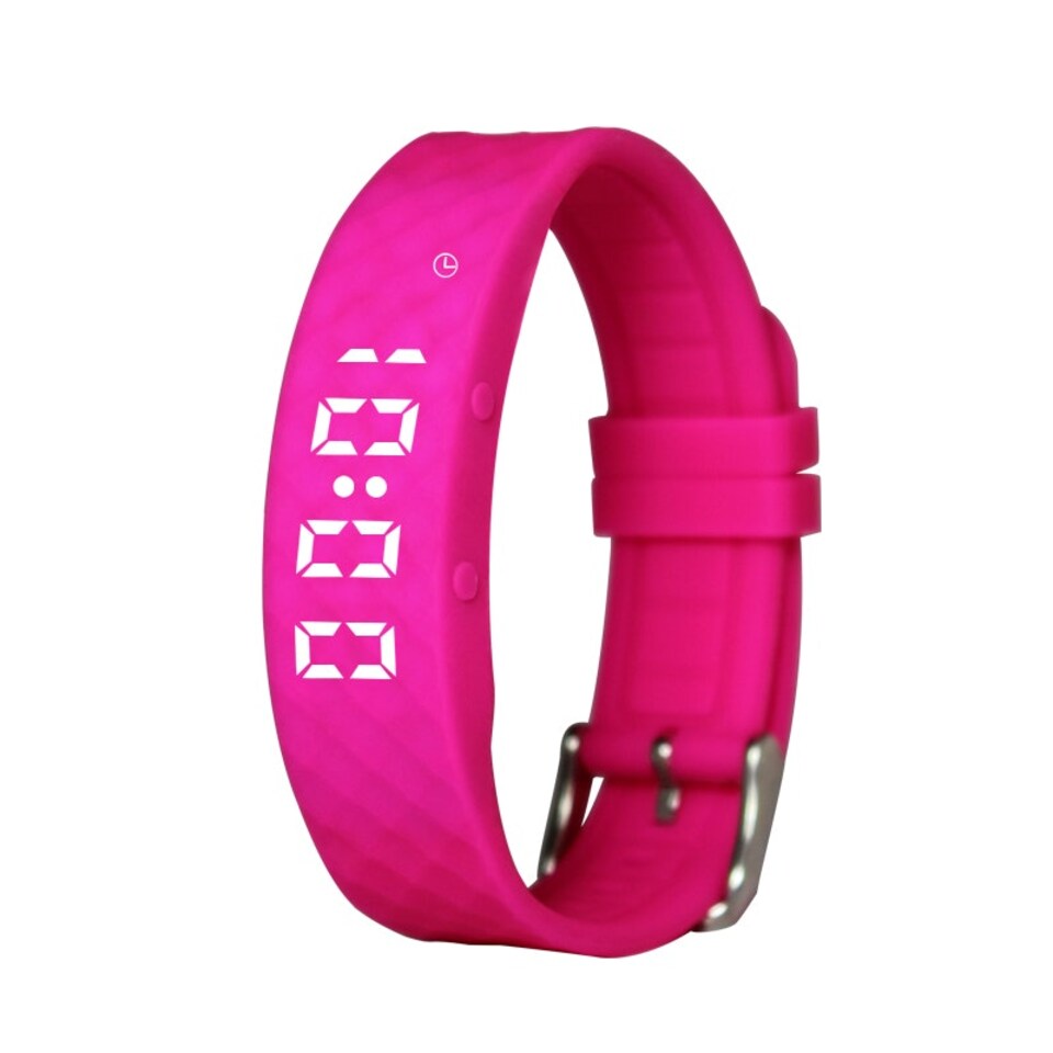 image 1 of Pink Pivotell Vibratime: Vibrating Pill Reminder Alarm Watch - with up to 12 Daily Alarms - Rechargable (USB Charger Included)