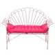 image 2 of Living and Home Thick Chaise Lounge Chair Cushion, Rose Red-125cm | Red