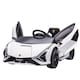 image 1 of HOMCOM Lamborghini Sian Licensed 12V Electric Car for Kids 2 Motors Toy Car with Remote Control Music Lights MP3 for 3-5 Years White