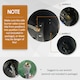image 3 of Outsunny 6+1 Burner Gas BBQ Grill Garden Barbecue with Wheels, Cabinet