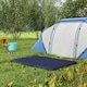 image 6 of Outsunny Double Air Bed Inflatable Mattress, 195 x 140 x 10cm, Blue