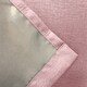 image 4 of Enhanced Living Vogue Blush Pink 90 x 90 inch (229x229cm) Eyelet Thermal Noise reducing Dim Out Curtains (PAIR)