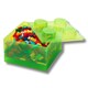 image 3 of LEGO Storage Brick 4 Stud - Translucent Light Green