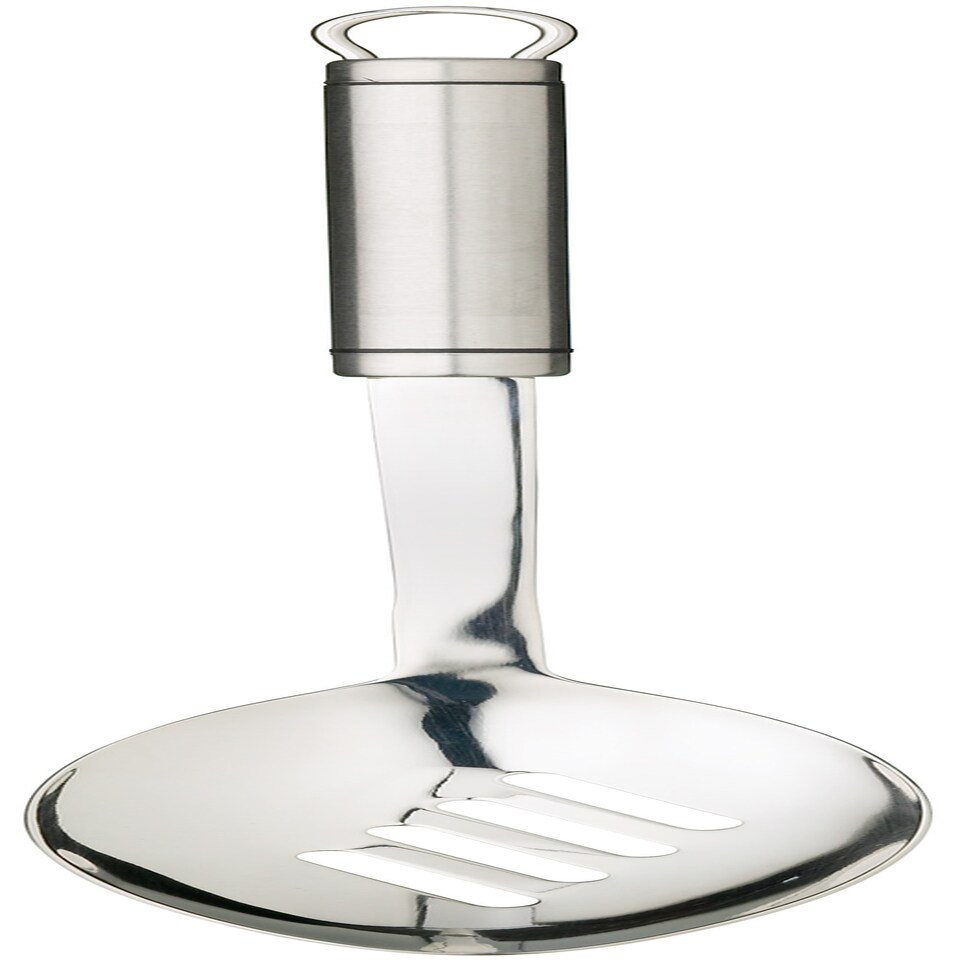 image 1 of KitchenCraft Slotted Spoon Silver Stainless Steel