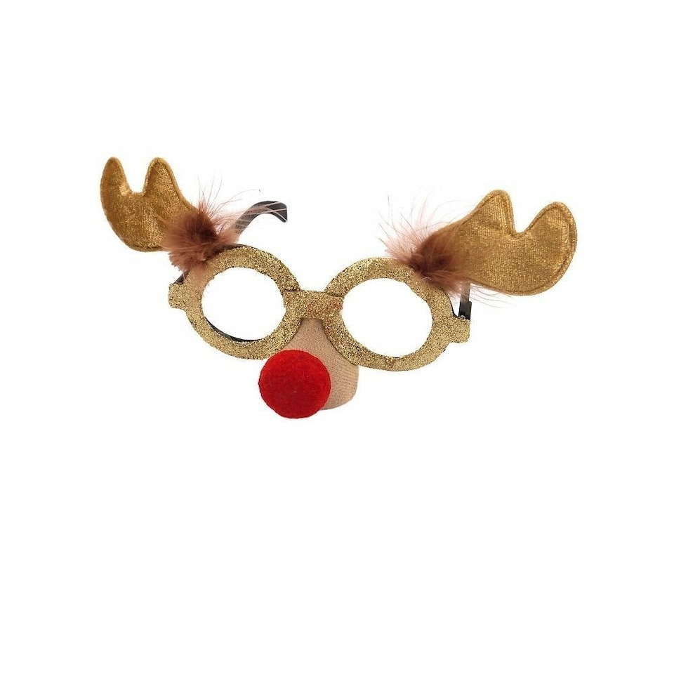 Reindeer Christmas Glasses