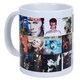 image 1 of David Bowie Album Collage 315ml Mug - Multicoloured - One Size