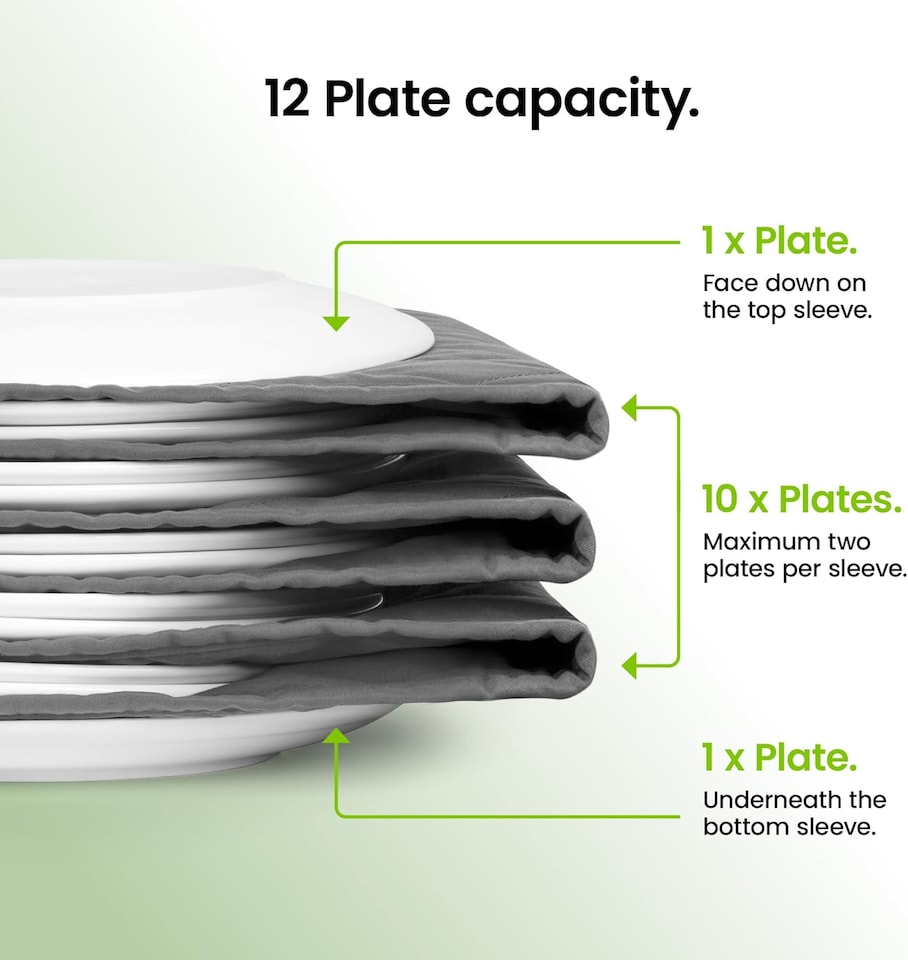 image 1 of VonShef Plate Warmer Electric for 12 Plates Double Insulated