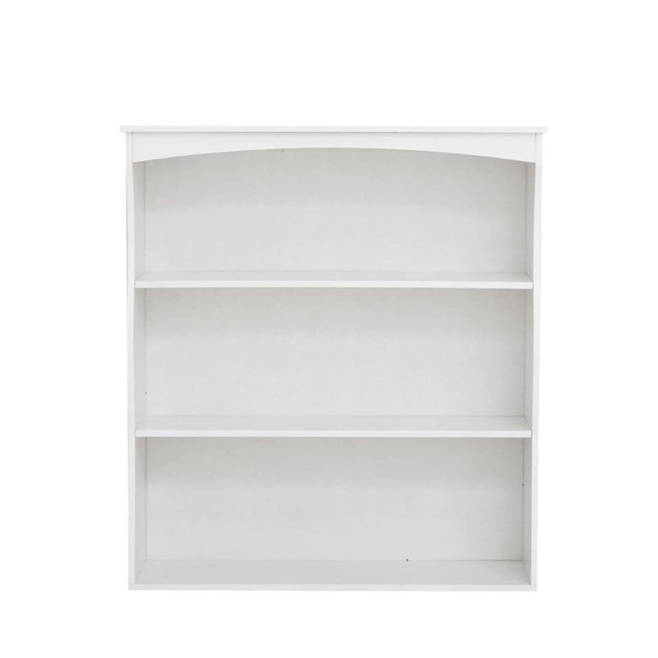 image 1 of Grey Wall Mounted Shelves Painted 3 Book Shelves Ideal for Kids Bedroom Kitchen | White