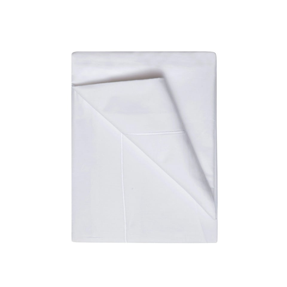 Belledorm Ultimate 1200 Thread Count Flat Sheet - White - Kingsize
