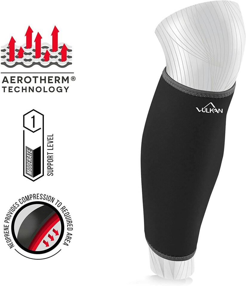 image 1 of Vulkan Classic Calf Support | Black | XL