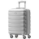 image 1 of 55x40x20cm Ryanair (Priority) TUI, Carry on Cabin Suitcase Hard Shell Approved for 60+ Airlines Silver | Silver | Cabin Bag