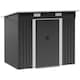 image 1 of Outsunny 7 x 4ft Outdoor Garden Storage Shed for Backyard Patio Black