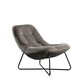 image 1 of Merced Fabric Accent Chair - Dark Grey