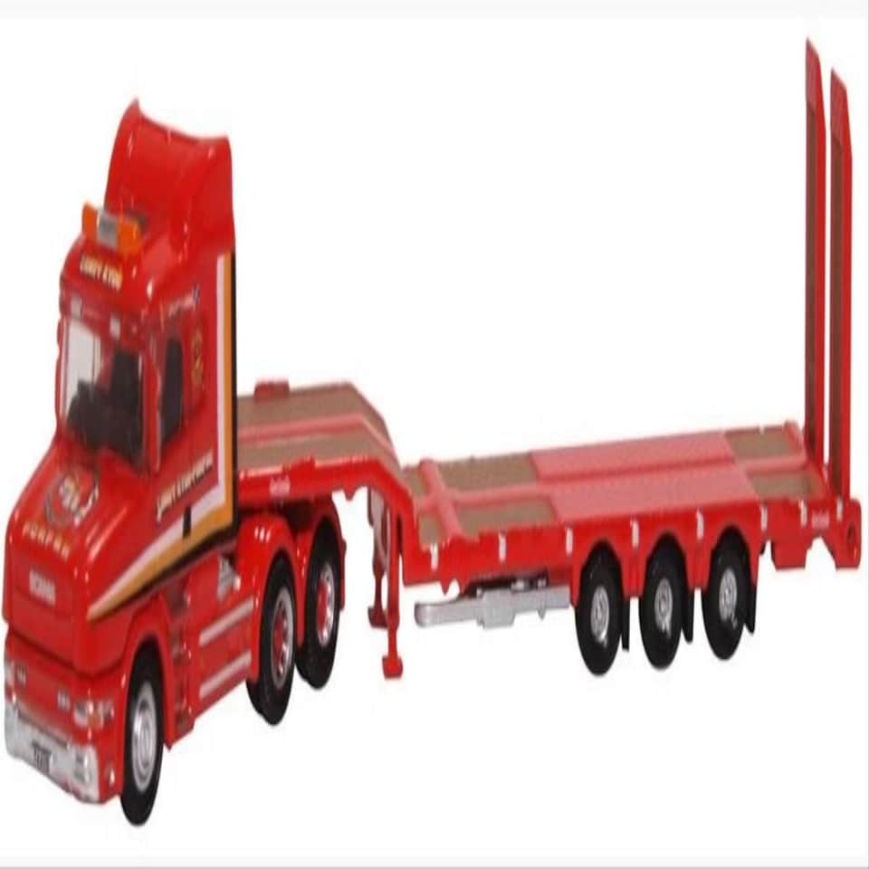 Oxford Diecast Scania T Cab Semi Low Loader Sandy Kydd