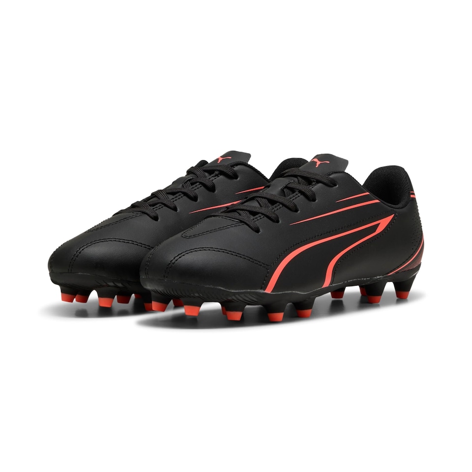 image 1 of Puma Attacanto Junior FG/AG Football Boots J13 White/Red
