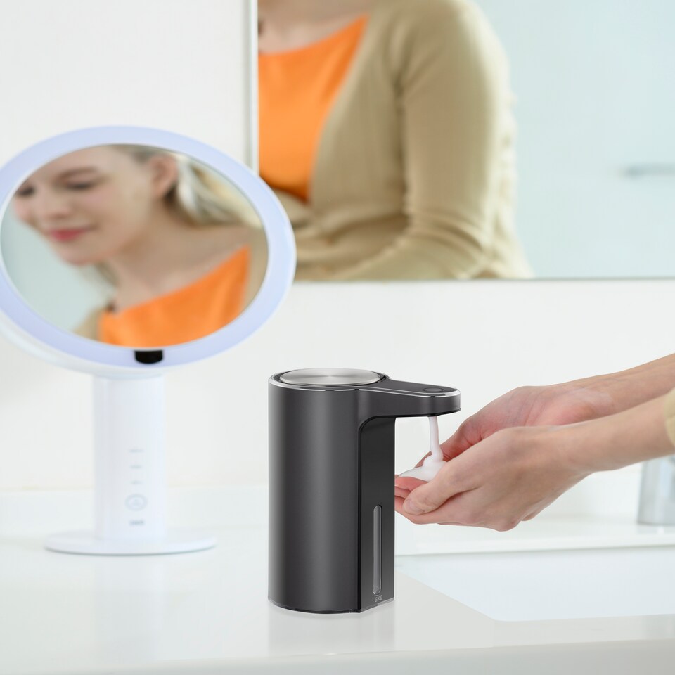 image 1 of Aroma Sensor Soap Dispenser (plastic) | Grey | Dark Grey