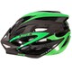 image 3 of AWE Awe AeroLite Adult Bike Helmet Black/Green Medium 55-58cm Crash Guarantee* | Black | Green
