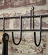 image 10 of House of Home Garden Tool Wall Mounted Storage Rack Hook Holder Extra Long Shed Tidy Rail | Black