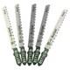 image 2 of Jigsaw Jig Saw Blades with a T Shank For Cutting Wood Plastics 10 TPI 50 Pack