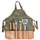 image 1 of BBQ Apron With Tool Gift Set Combo