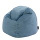 image 1 of icon Kids Aurora Velvet Bean Bag Chair Mineral Blue Childrens Bean Bags Blue