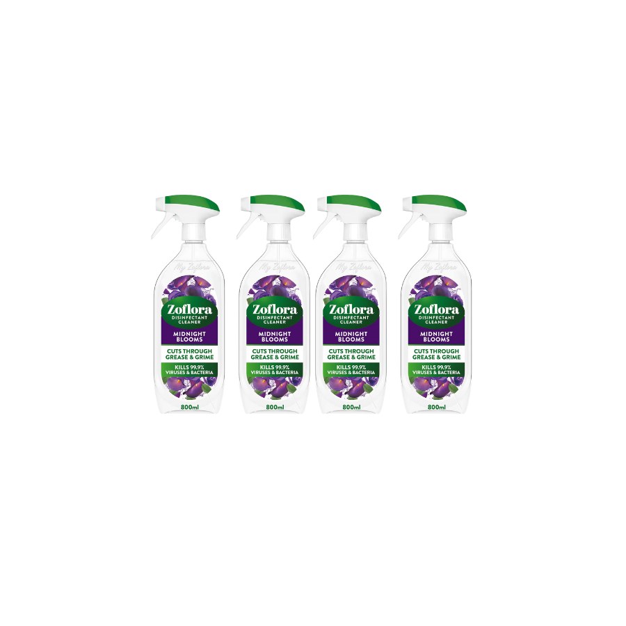 Zoflora Midnight Blooms Disinfectant Spray 800ml | White | 2
