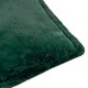 image 3 of Furn Kallu Faux Fur Polyester Filled Cushion Green | 45 cm x 45 cm