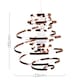 image 4 of ValueLights Bensson Pair of Copper Ceiling Pendant Shade | Copper