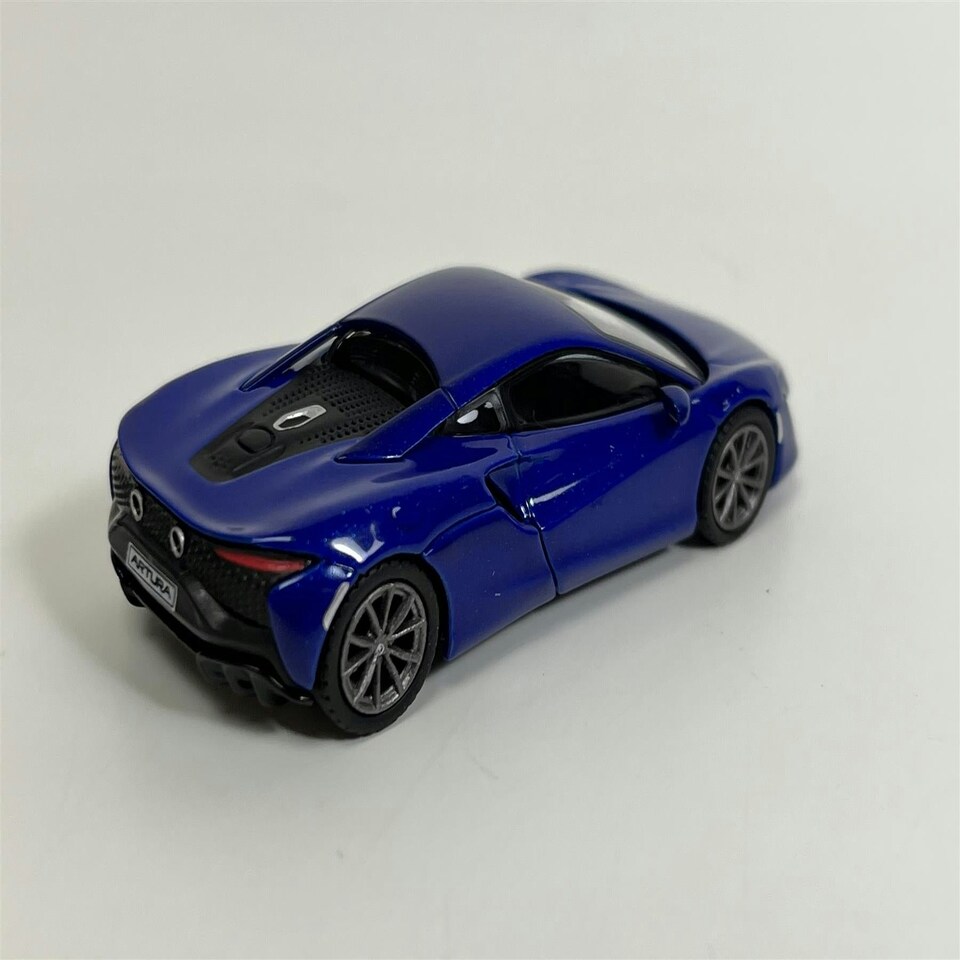 image 1 of McLaren Artura Volcano Blue RHD 1:64 Scale Mini GT MGT00430R