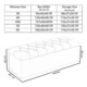 image 3 of 180cm Chesterfield Ottoman Storage Box, Black Plush Velvet Upholstered Blanket Box, End of Bed Bench, Deep Storage Chest