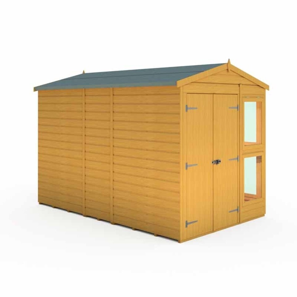 image 1 of Sun Hut 6 x 10 Feet Potting Shed - L301 x W200.9 x H214.6 cm Brown