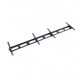 image 8 of 32"-65" Tilt Double TV Wall Bracket Mount - 100kg Capacity - VESA 600x400mm | Black | 1