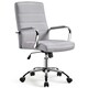 image 1 of Yaheetech Mid-Back Office Chair with Arms