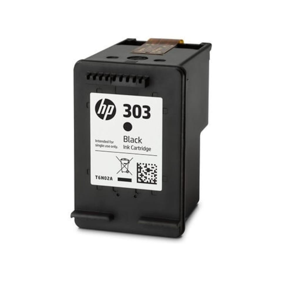 image 1 of Ink Jungle 303 Black Refilled Ink Cartridge - Replaces HP 303
