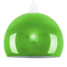 ValueLights Mini Arco Green Dome Ceiling Pendant Shade | Green