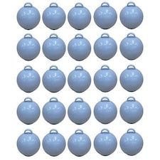 Baby Blue Round Bubble Balloon Weights - Pack of 25