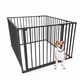 image 1 of Bettacare Pet Pen with Mat, 92cm x 92cm, Grey, 70cm High | Grey