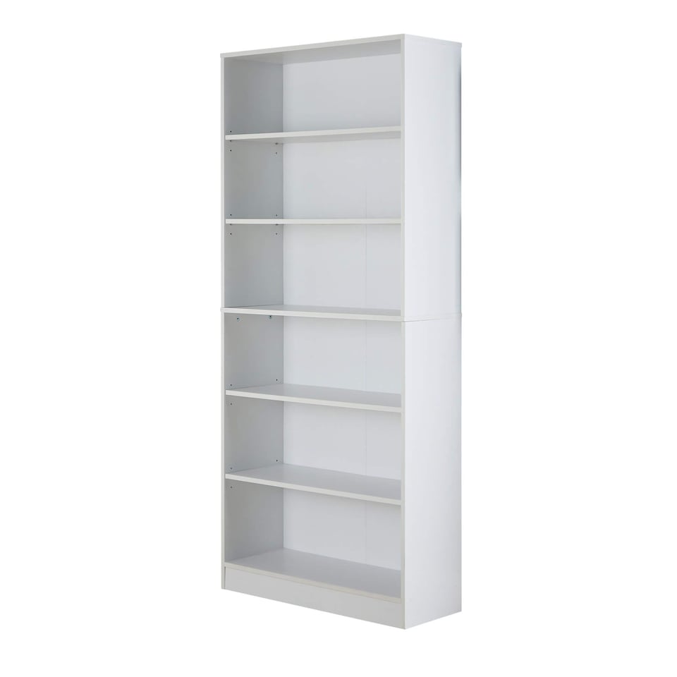 image 1 of Bookcase Display Shelf Freestanding Book Storage Unit Home Living Room Furniture | White