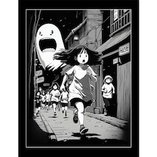 Ada Ingram (Spirited Comic) Framed 30x40cm Print