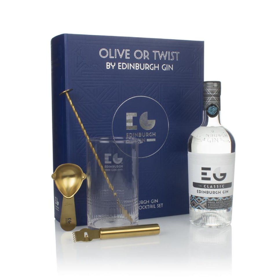 image 1 of Edinburgh Gin - Classic Gin Ultimate Cocktail Gift Pack | Multi | Juniper, Coriander, Heather, Milk Thistle | 1