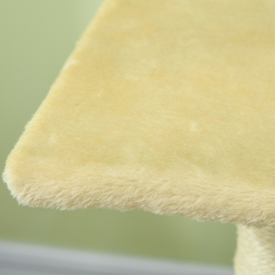 image 1 of PawHut 72cm Cat Tree Tower with Scratching Post Perch, Indoor