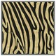 image 4 of Golden zebra (Picture Frame) White | L