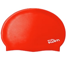 Simply Swim Junior Silicone Swim Cap - Solid Colours