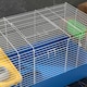 image 8 of PawHut Small Animal Cage, Rabbit Guinea Pig Hutch, Pet Playhouse, Blue