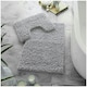 image 2 of VELVETIO Bath Mats & Pedestal Mat Set Anti Slip Super Soft Water Absorbent Grey