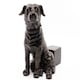 image 2 of Staffordshire Bull Terrier Plant Pot Feet - Set of 3 Grey